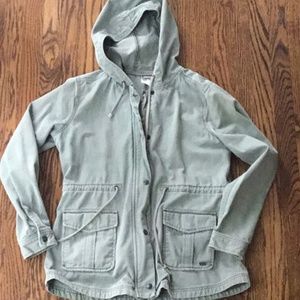 Vintage 2000s Levi’s army green parka jacket